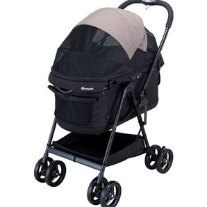 【Compet コムペット】ミリクラン α ロング miliclan a long/カラパナブラック/ペットカート