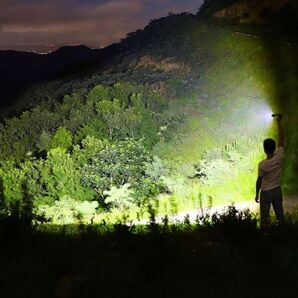 多機能LEDズーム式充電フラッシュライト876152