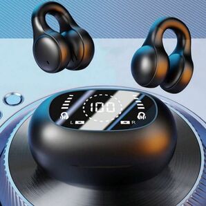 クリップオン ワイヤレスイヤホン HIFI Dolby ベース ホワイト191722