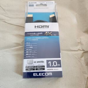 エレコム HDMI ケーブル 1m 4K×2K対応 ブラック DH-HD14EB10BK