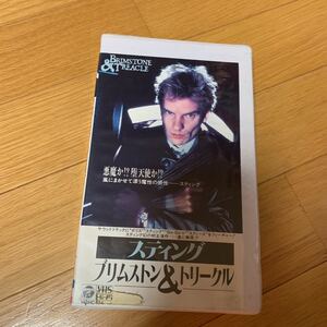 VHS スティング　初主演　ブリムストン&トリークル　ポリス　GOGOズ　スクイーズ　1982年イギリス映画　日本未公開　レンタル落ち