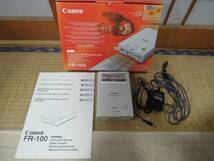 Canon FR-100 フロッピーディスク スチルイメージレコーダー 中古_画像2