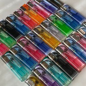 22個セット 中古使いかけ ガス残量少なめ 使い捨て ターボライター ガスライター 自宅保管品 程度良い順番で発送します