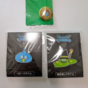 ドラゴンクエストウォーク ピンバッジ ベビースライム 魔法使いスライム ハウステンボス 勇者の証 カンバッジ ドラクエ 非売品
