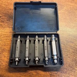 なめたネジ外しビット 5本セット 電動ドリル対応 ネジはずし スクリューエキストラクター