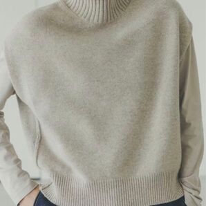 北欧、暮らしの道具店 「いつものコーデが広がる」あったかウールのニットベスト