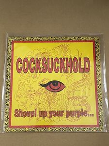 中古★COCKSUCKHOLD/SHOVEL UP YOUR PURPLEの７インチレコード