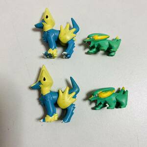 【中古品】立体ポケモン図鑑 ラクライ ライボルト セット ポケットモンスター フィギュア 希少 レア