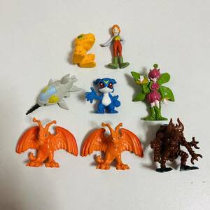 [ beautiful goods ] digimon adventure 02 wonder Capsule 8 piece set li Limo mbimona tiger - Cub te Limo n Agumon etc. figure rare 