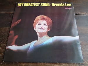 LP BRENDA LEE / MY GREATEST SONG