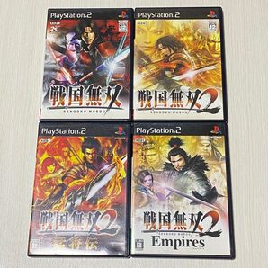 PS2 戦国無双シリーズ 4本セット