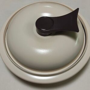 電子レンジ調理器具 レンジメイトプロ プレミアム ホワイト ブラウン