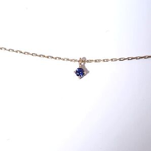 4℃ サファイアネックレス
