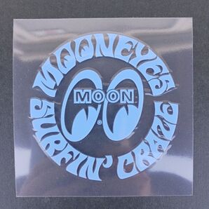 ムーンアイズ サーフィン クレイズ ステッカー(ブルー)正規ライセンス品