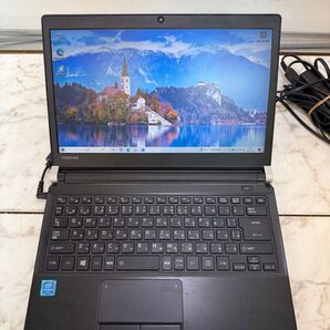 TOSHIBA東芝 ノート型パソコン PC 初期化済み 電化製品 家庭用 動作品