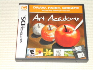 DS★Art Academy 海外版(国内本体動作可能)★箱付・説明書付・ソフト付