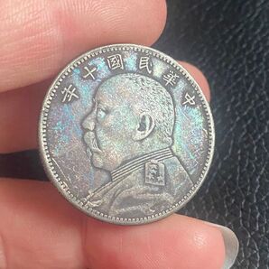 古銭 円銀貨 アンティーク状態良好 中国共産党歴史貨幣 コレクター必見 蘇維埃 袁世凱 壹圓 大型銀貨 中国銀貨 中華民国三年