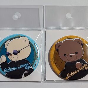 呪術廻戦 シアターベア 五条 悟 夏油 傑 五条悟 夏油傑 缶バッジ