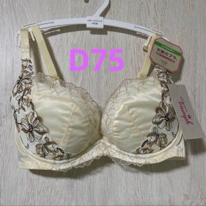 トリンプ 天使のブラ D75 ノンワイヤー スリムライン