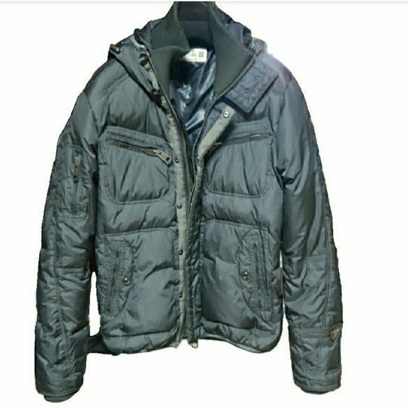 ナノ・ユニバース nano・universe ダウンジャケット チャコールグレー フード メンズ エンタブラチュアアンドオーダー