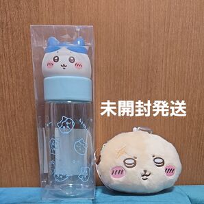ちいかわ お顔マイボトル1 ハチワレ & ぬいぐるみパスケースポーチ ラッコ