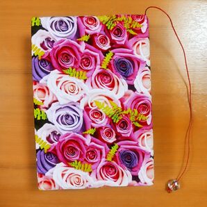 単行本ブックカバー*薔薇