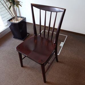 松本民芸家具 高級家具 ミズメザクラ チェア 刻印入り 国産無垢材 伝統工芸品