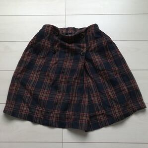 チェックスカート