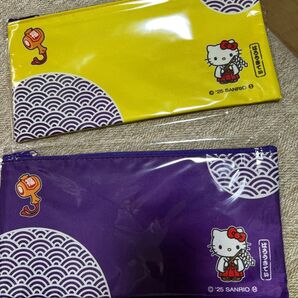 ハローキティ サンリオ 宝くじ ノベルティ 宝くじ保管用ポーチ キティ ポーチ
