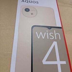docomo AQUOS wish4 ベージュ