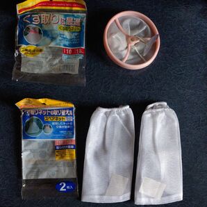 未使用 くず取りネット 3個セット 洗濯機用ゴミ取りネット