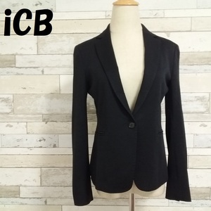 [ popular ]iCB/ I si- Be casual jacket Onward . mountain black size 9 lady's /6068