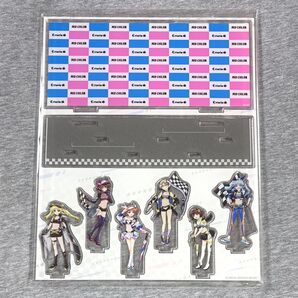 魔法少女リリカルなのは スピードくじ アクリルジオラマ 高町なのは フェイト 八神はやて ディアーチェ シュテル レヴィ