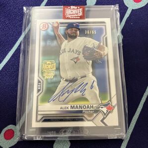 2023 Topps Archives Signature Series Alek Manoah 直筆サインカード マノア