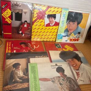 田原俊彦 レコード まとめ売り 8枚セット