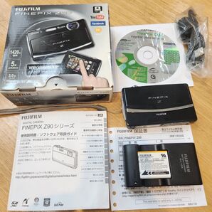 美品 FUJIFILM FINEPIX Z90 デジタルカメラ デジカメ 黒