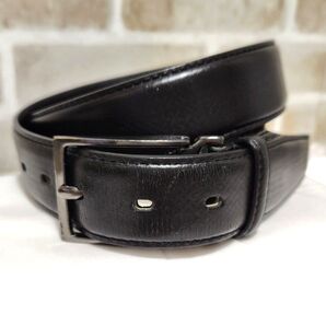 【Neu interesse】クリックフィットベルト カーボンパターン USED 黒 日本製 本革 美品