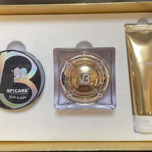 スピケア V3 エキサイティングファンデーション・ルカドークリーム・ハンドクリーム 3点セット