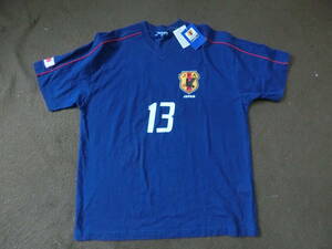 【JAF日本代表】　2002日韓W杯/柳澤　敦・13　　ナンバー・シャツ　【新品】