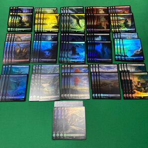 mtg ファイナルファンタジー フルアート基本土地 日本語