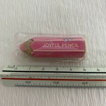 昭和レトロ消しゴム★コクヨ★JOYFUL PENCIL色えんぴつ型新品_画像1