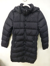 美品 THE NORTH FACE/ザ ノース フェイス NF0A3XE3 レディース Sサイズ ブラック ダウンコート アウター フード取外しOK_画像1