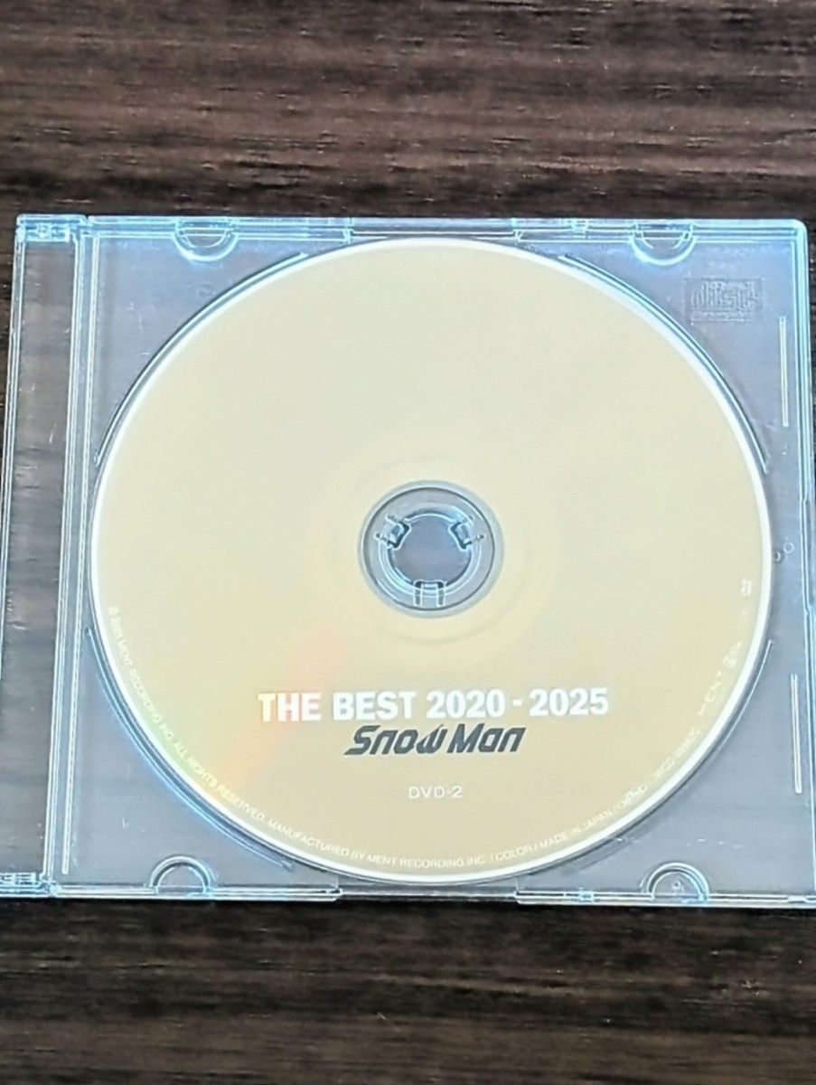 【Snow Man THE BEST 2020-2025】初回盤A DVD2のみ