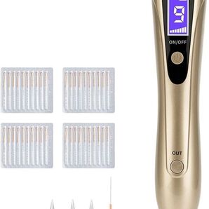 ほくろ除去レーザーペン シミ取りレーザーペン 9段階レベル調節可能 LED表示 美顔美肌 家庭用 USB充電 携帯便利 日本語取説