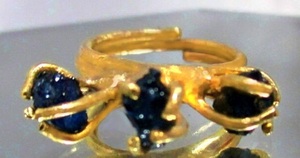 18KgF12CtNaturalBlueSapphireRing