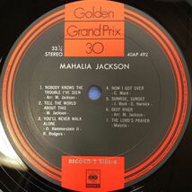 Mahalia Jackson マヘリア・ジャクソンのすべて 帯付2LP ゴスペル 見開きジャケライナー レコード 5点以上落札で送料無料N_画像9