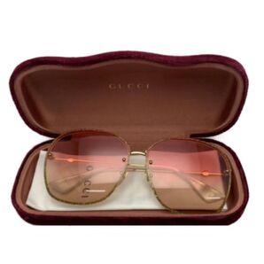 GUCCI サングラス GG0228S ピンク