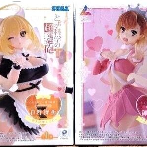 【新品箱付き】とある科学の超電磁砲T Luminasta 御坂美琴 食蜂操祈 フィギュア