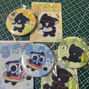 羅小黒戦記 缶バッジ&カード&アクスタ セット シャオヘイ ぼくらが望む未来