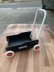 3635 popular baby toy BRIO handcart black used 